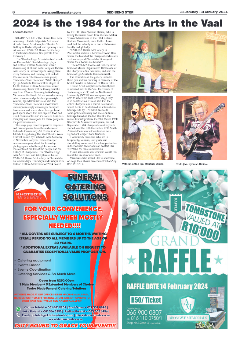 Sedibeng ster 25 January – 31 January, 2024 page 8