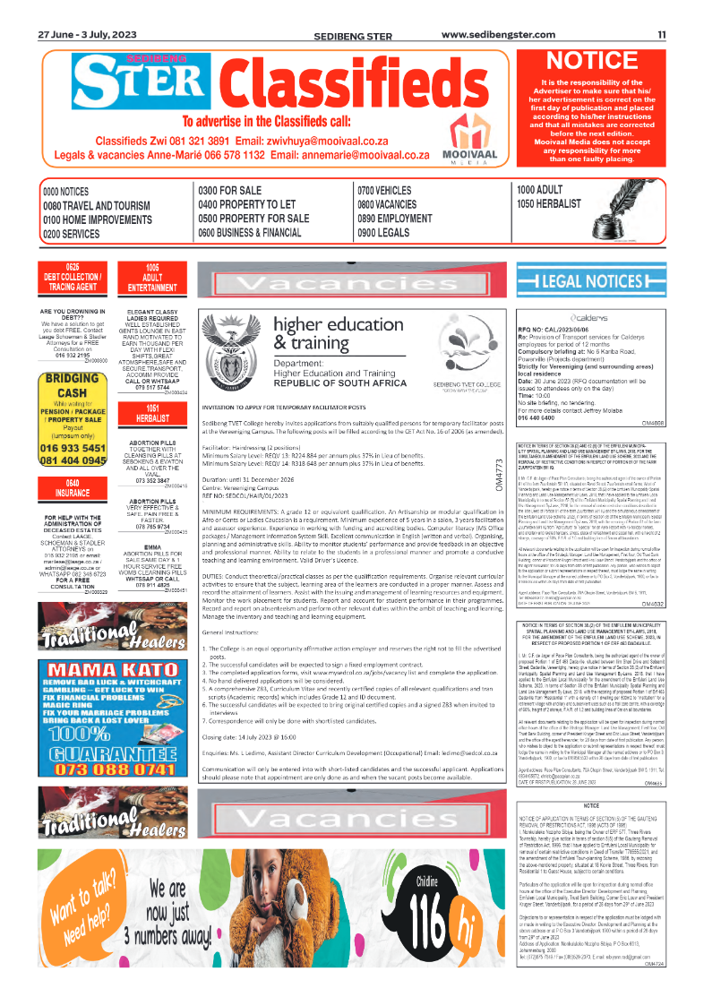 Sedibeng ster 27 June – 3 July, 2023 page 10