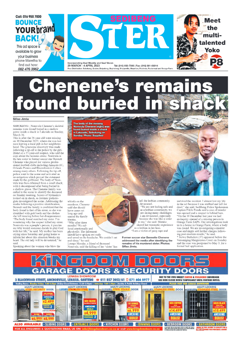 Sedibeng ster 29 March – 4 April 2023 page 1