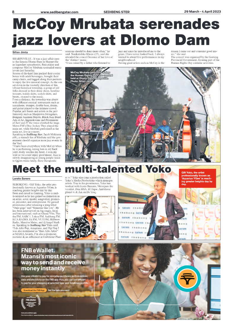 Sedibeng ster 29 March – 4 April 2023 page 11