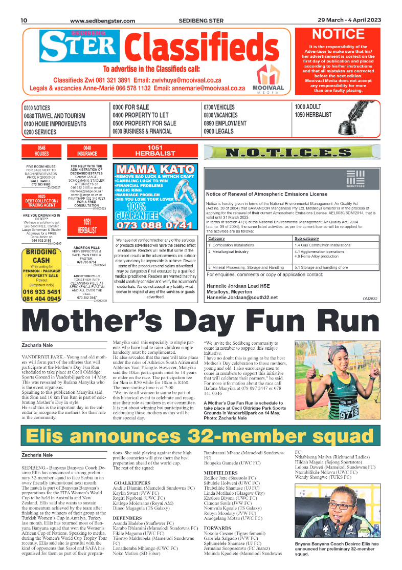 Sedibeng ster 29 March – 4 April 2023 page 6