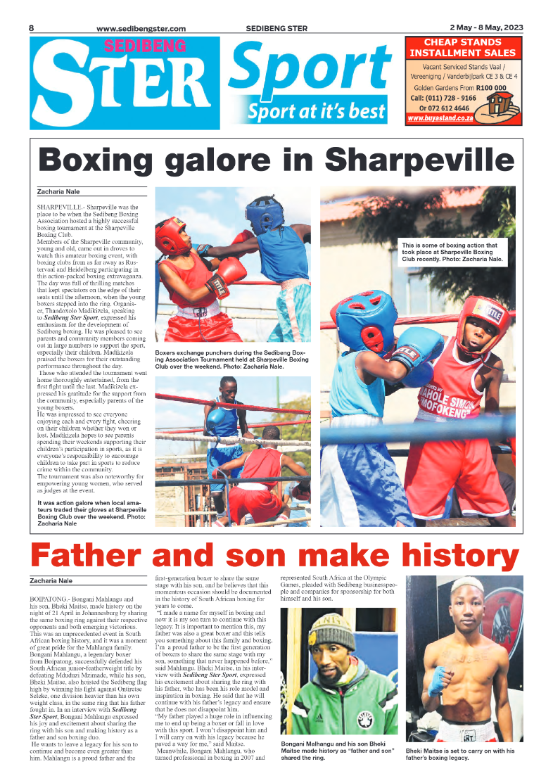 Sedibeng ster 2 May – 8 May, 2023 page 7