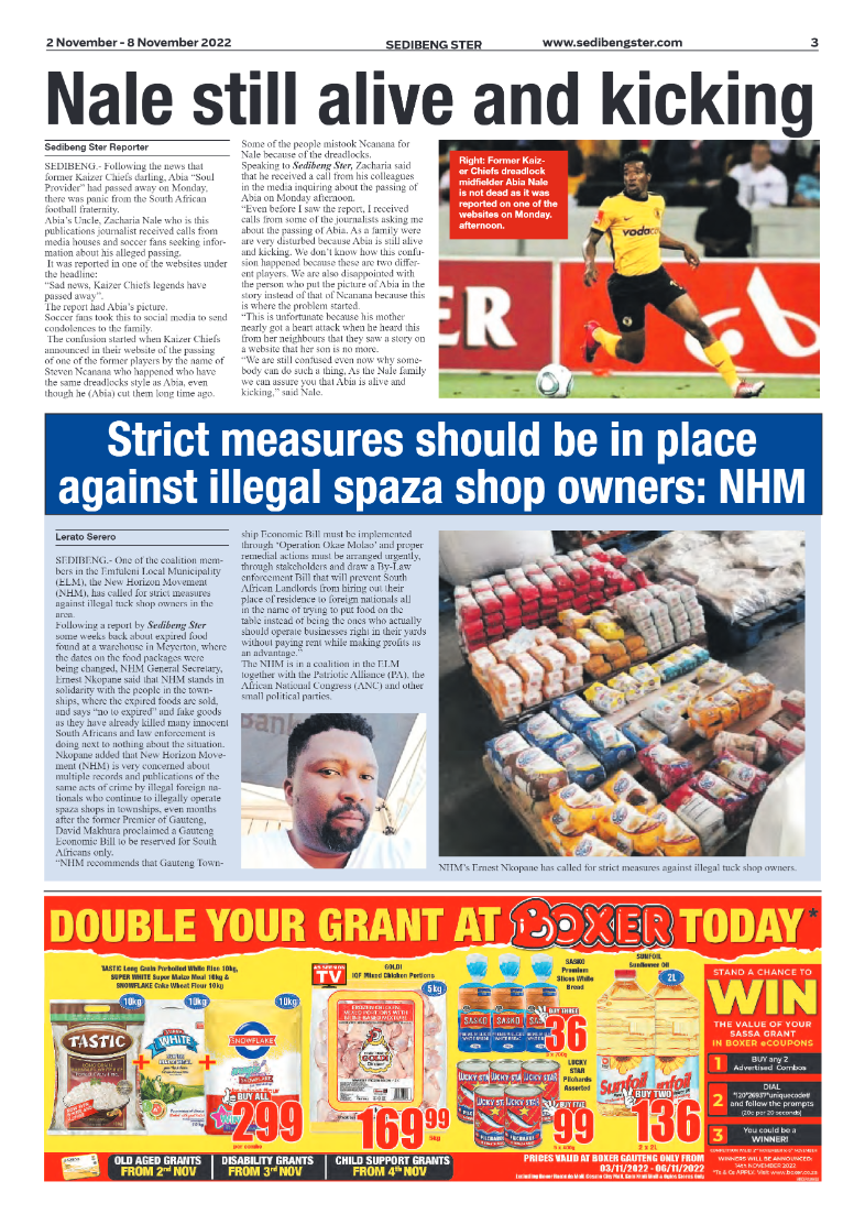 Sedibeng ster 2 November – 8 November 2022 page 3