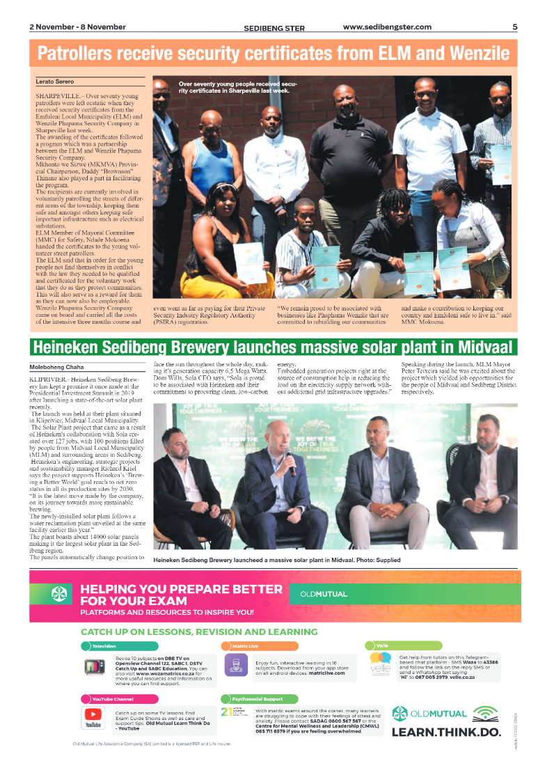 Sedibeng ster 2 November – 8 November 2022 page 5