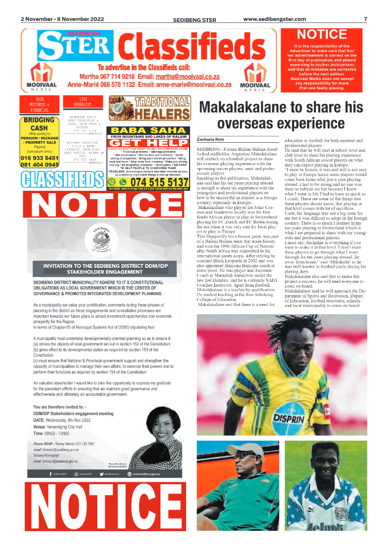 Sedibeng ster 2 November – 8 November 2022 page 7