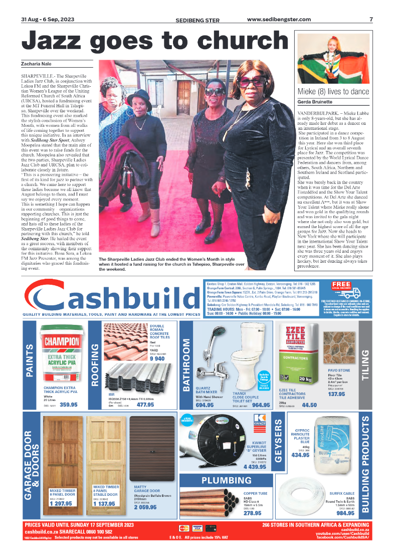 Sedibeng ster 31 Aug – 6 Sep, 2023 page 7