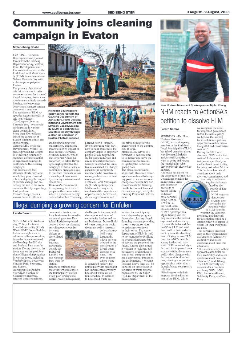 Sedibeng ster 3 August – 9 August, 2023 page 2