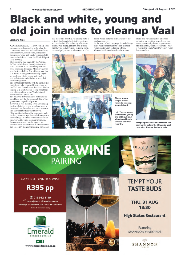 Sedibeng ster 3 August – 9 August, 2023 page 4