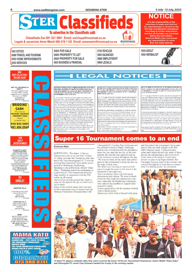 Sedibeng ster 5 July – 12 July, 2023 page 6