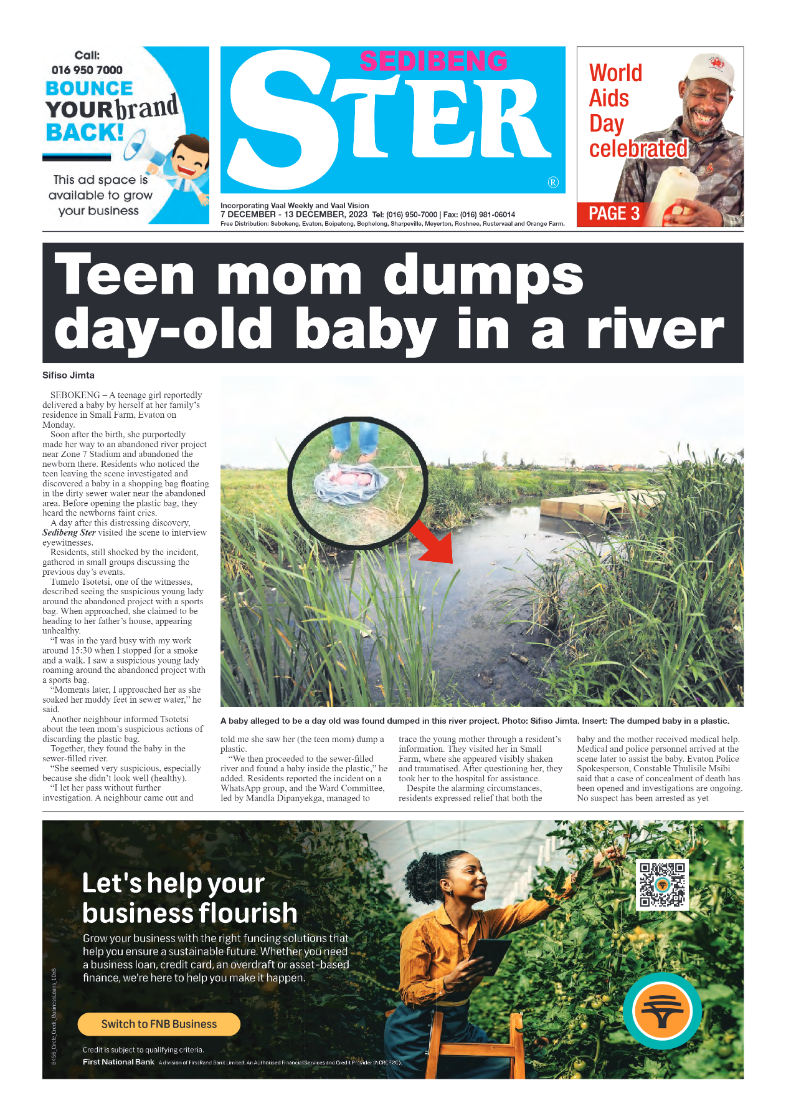 Sedibeng ster 7 December – 13 December, 2023 page 1