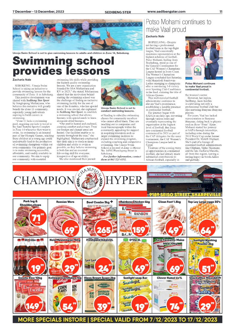 Sedibeng ster 7 December – 13 December, 2023 page 11