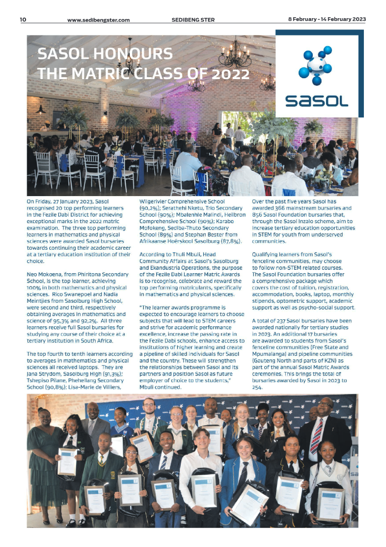 Sedibeng ster 8 February – 14 February 2023 page 11