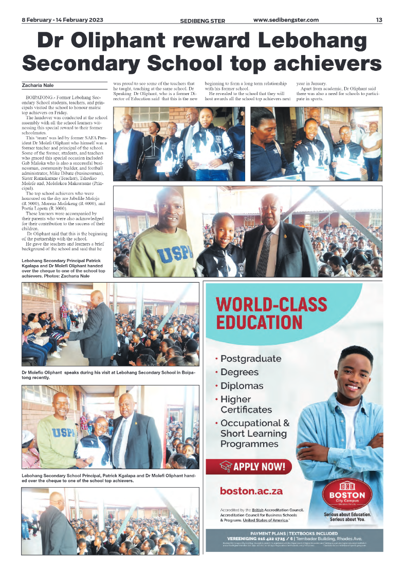 Sedibeng ster 8 February – 14 February 2023 page 16