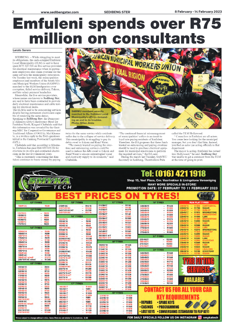 Sedibeng ster 8 February – 14 February 2023 page 2