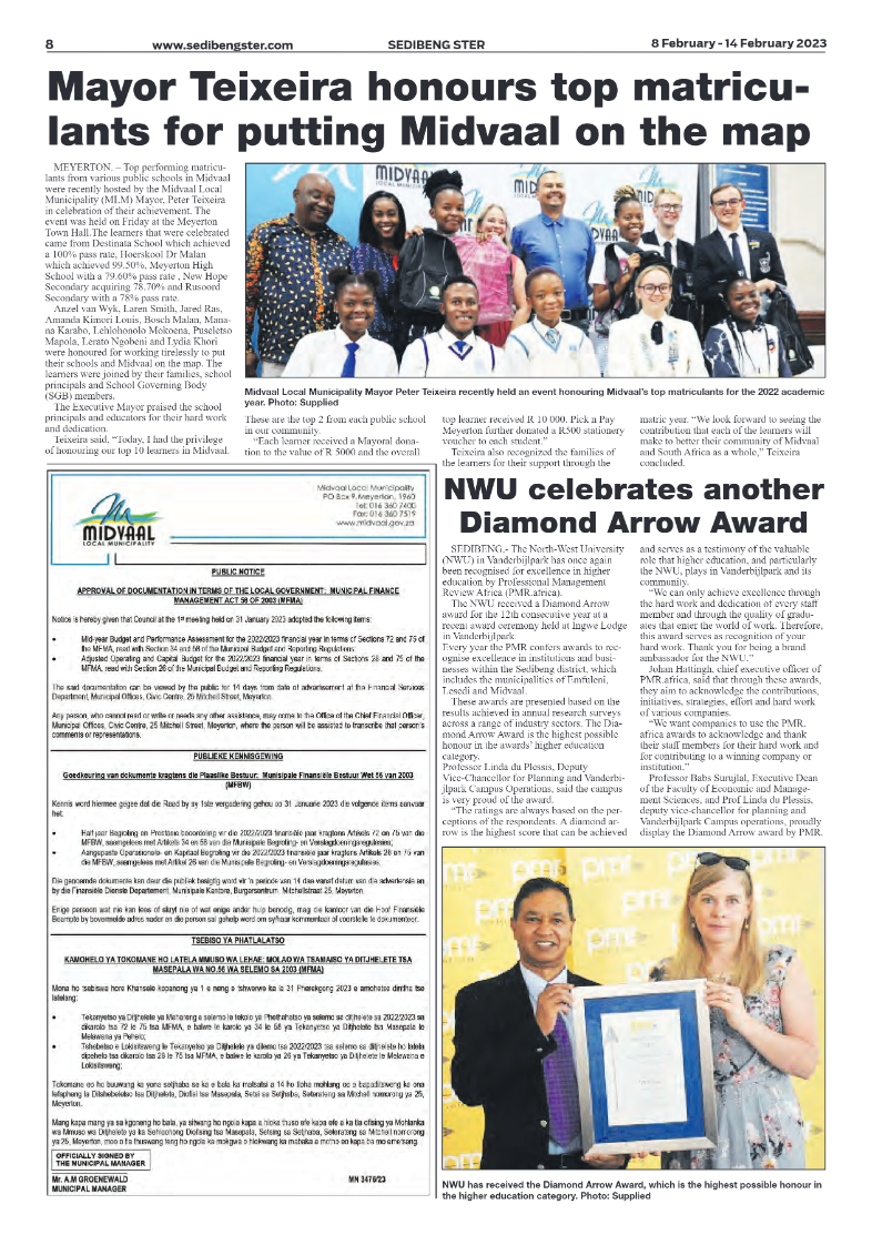 Sedibeng ster 8 February – 14 February 2023 page 8
