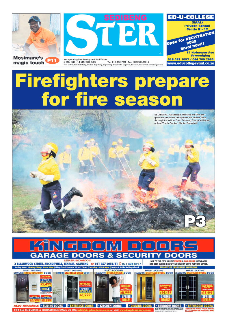 Sedibeng ster 8 March – 14 March 2023 page 1