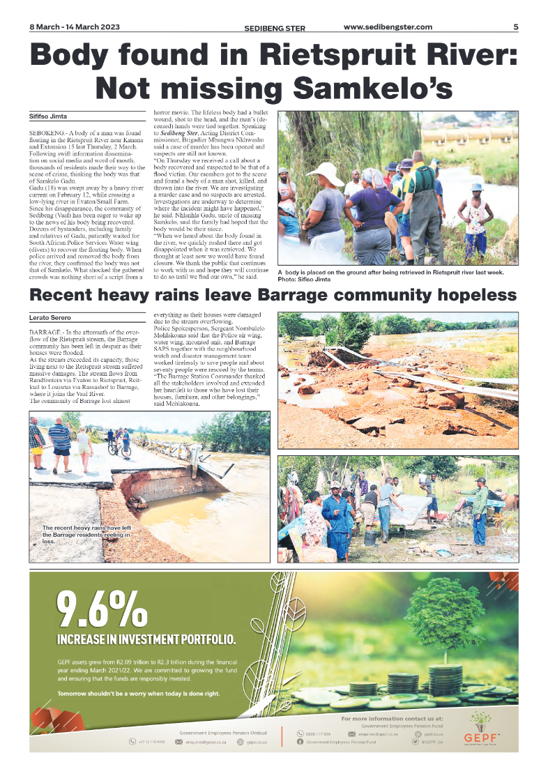 Sedibeng ster 8 March – 14 March 2023 page 5