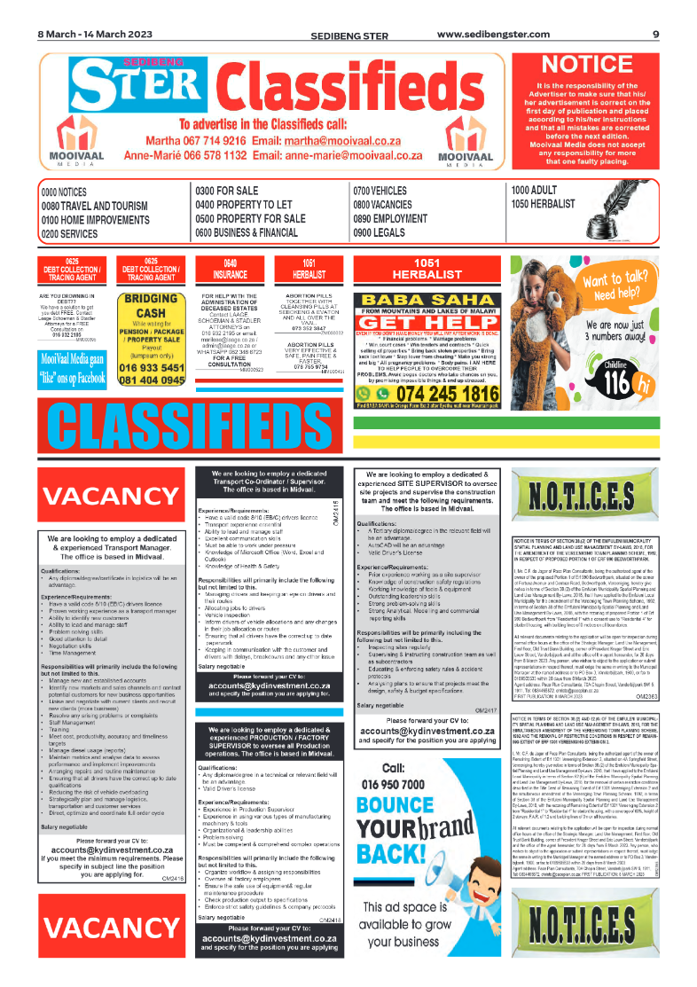 Sedibeng ster 8 March – 14 March 2023 page 9