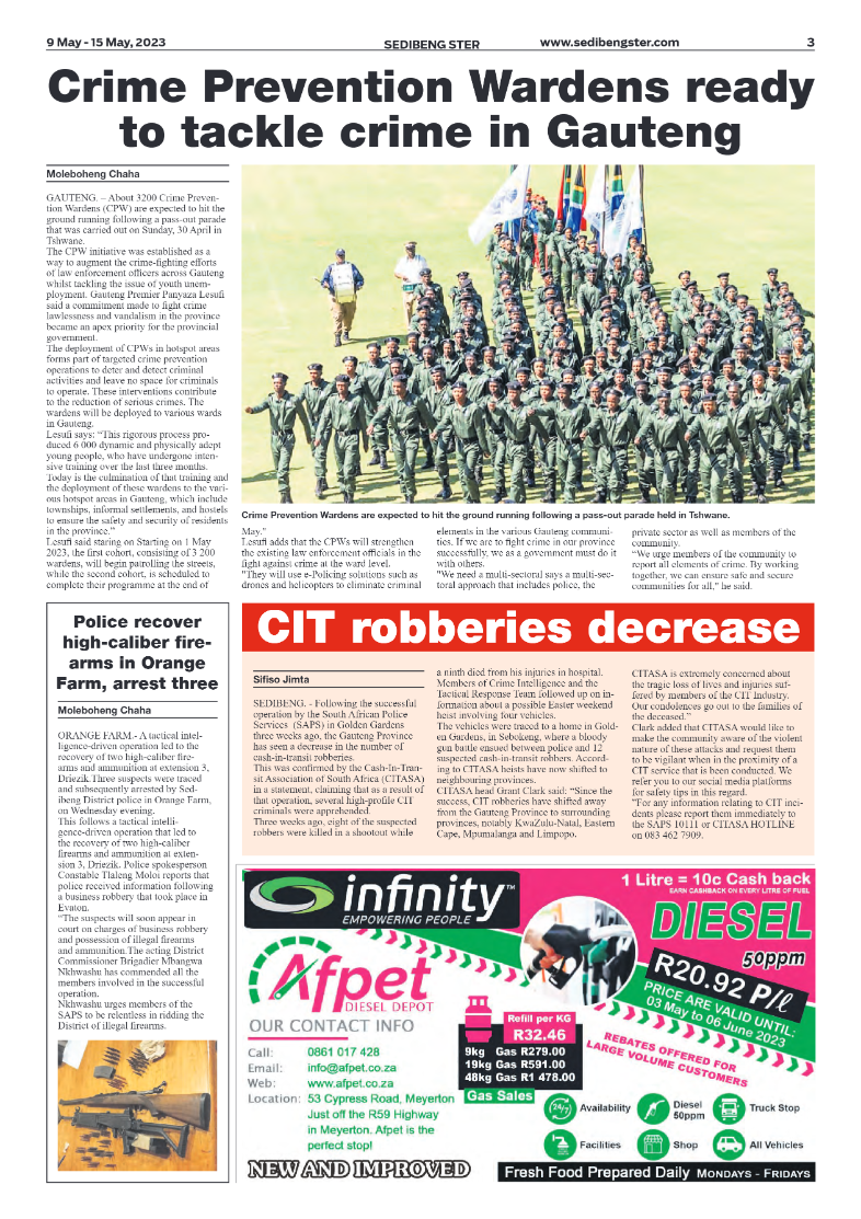 Sedibeng ster 9 May – 15 May, 2023 page 3