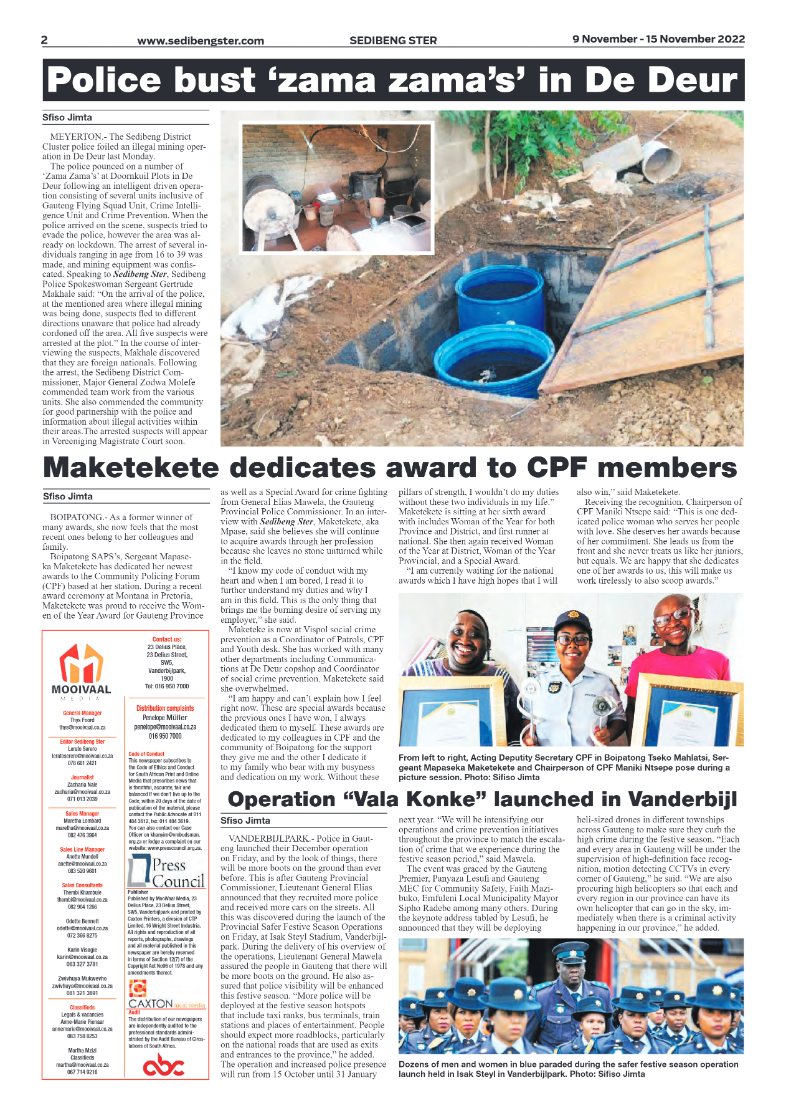 Sedibeng ster 9 November – 15 November 2022 page 2