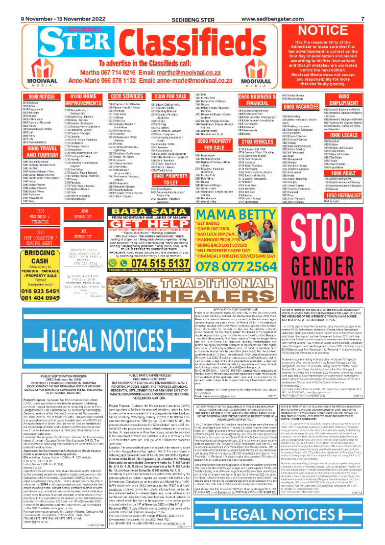 Sedibeng ster 9 November – 15 November 2022 page 7