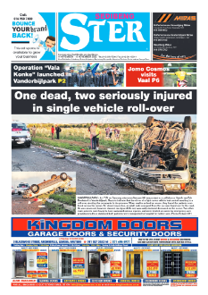 Sedibeng ster 9 November – 15 November 2022