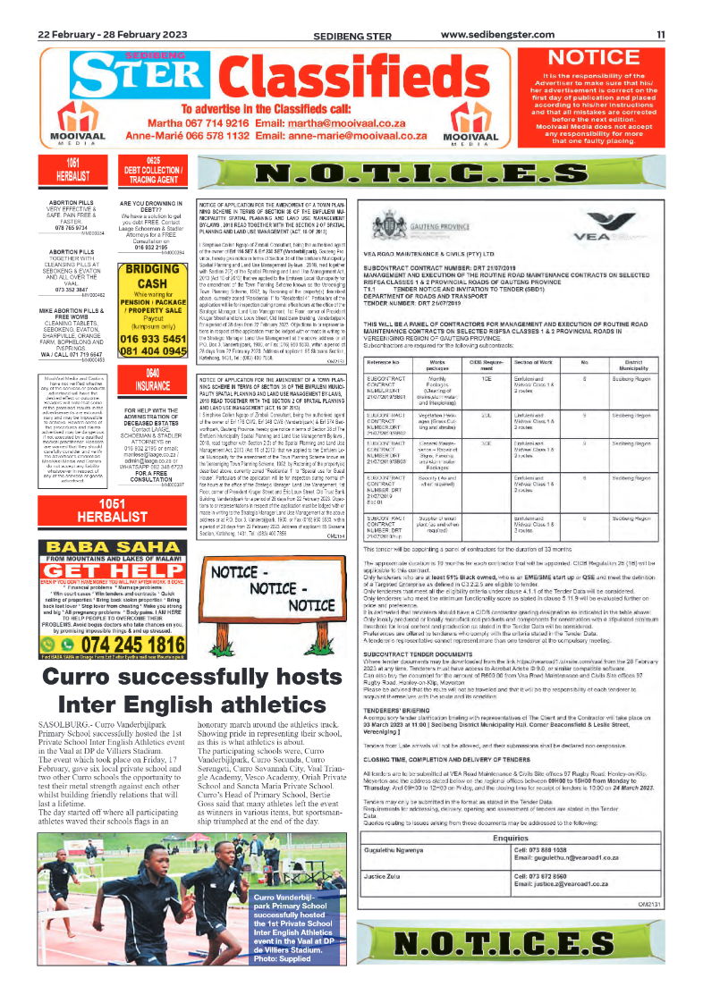 Sedibeng ster 22 February – 28 February 2023 page 11