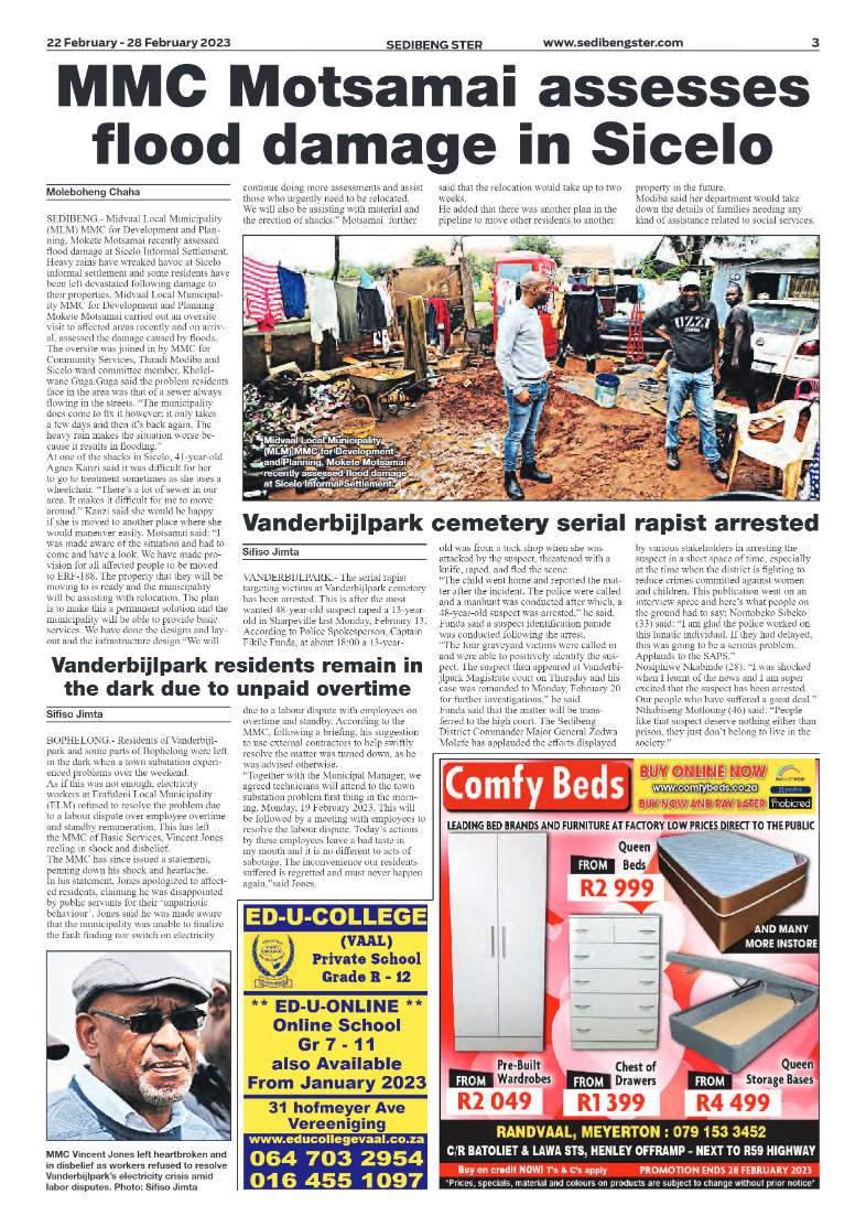Sedibeng ster 22 February – 28 February 2023 page 3