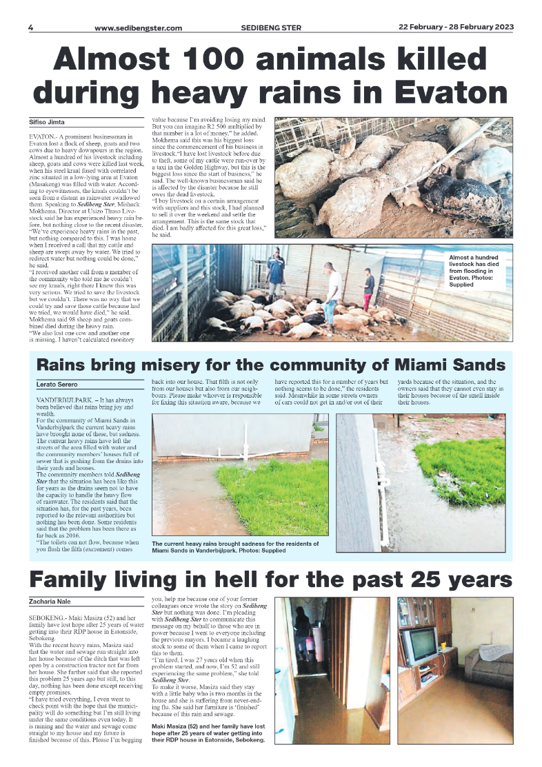 Sedibeng ster 22 February – 28 February 2023 page 4