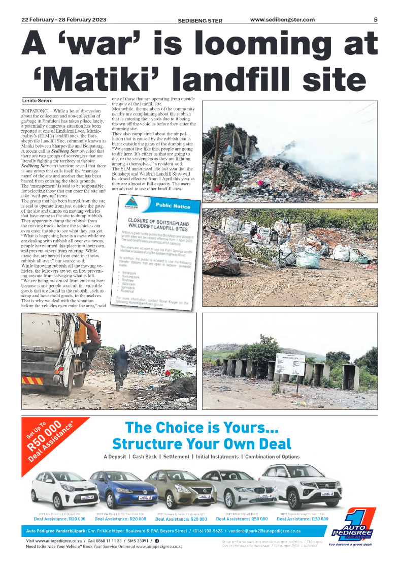 Sedibeng ster 22 February – 28 February 2023 page 5