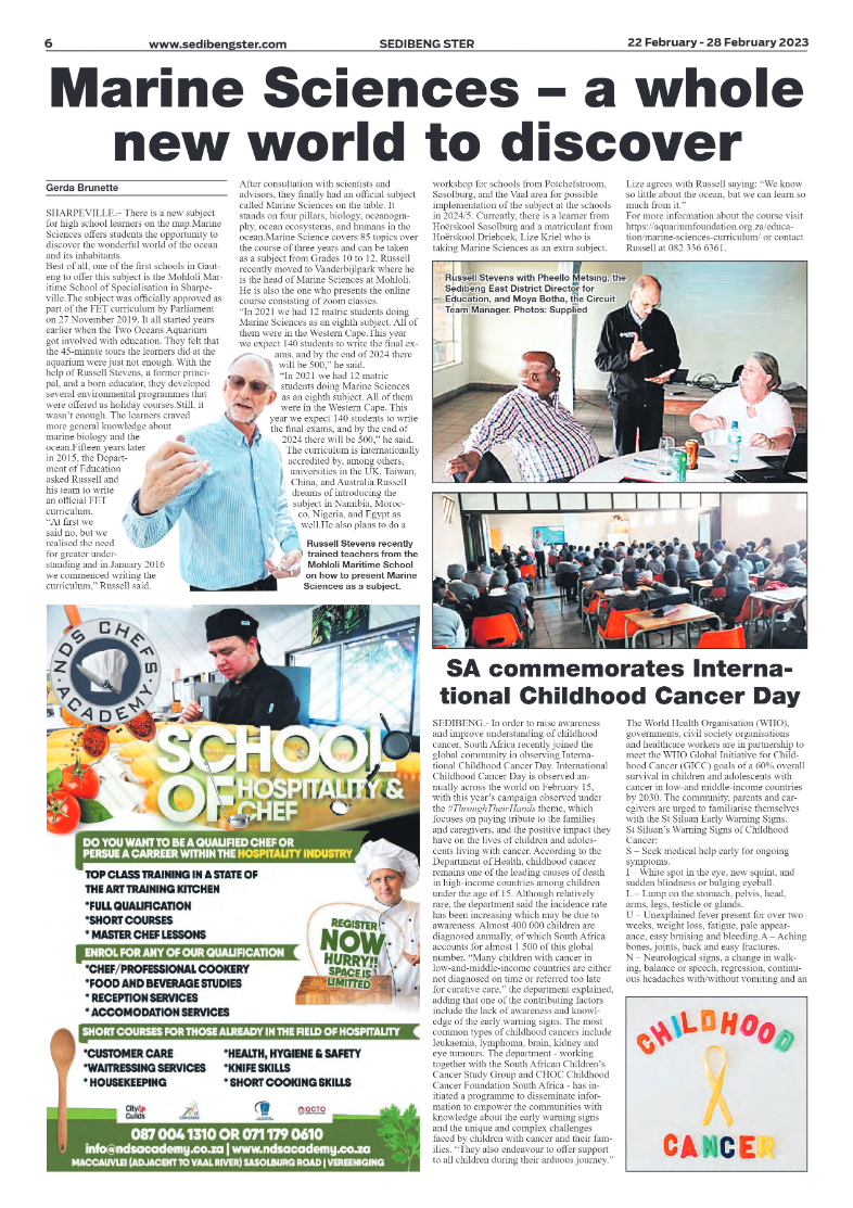 Sedibeng ster 22 February – 28 February 2023 page 6