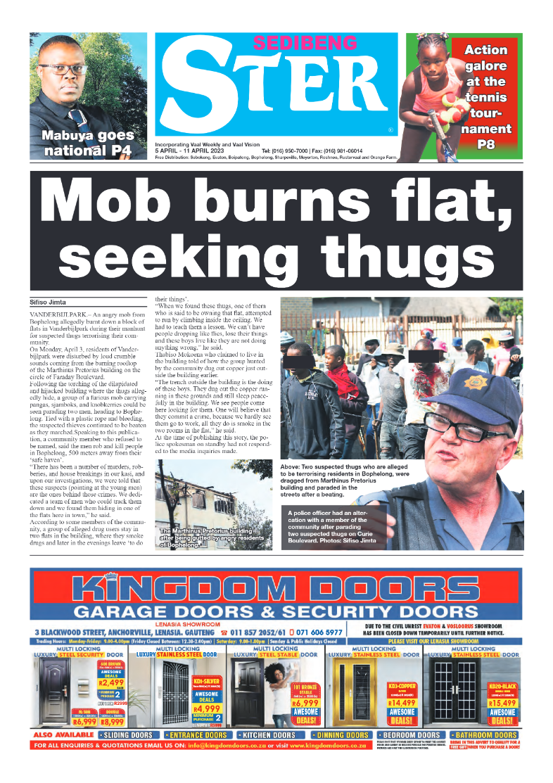 Sedibeng ster 5 April – 11 April 2023 page 1