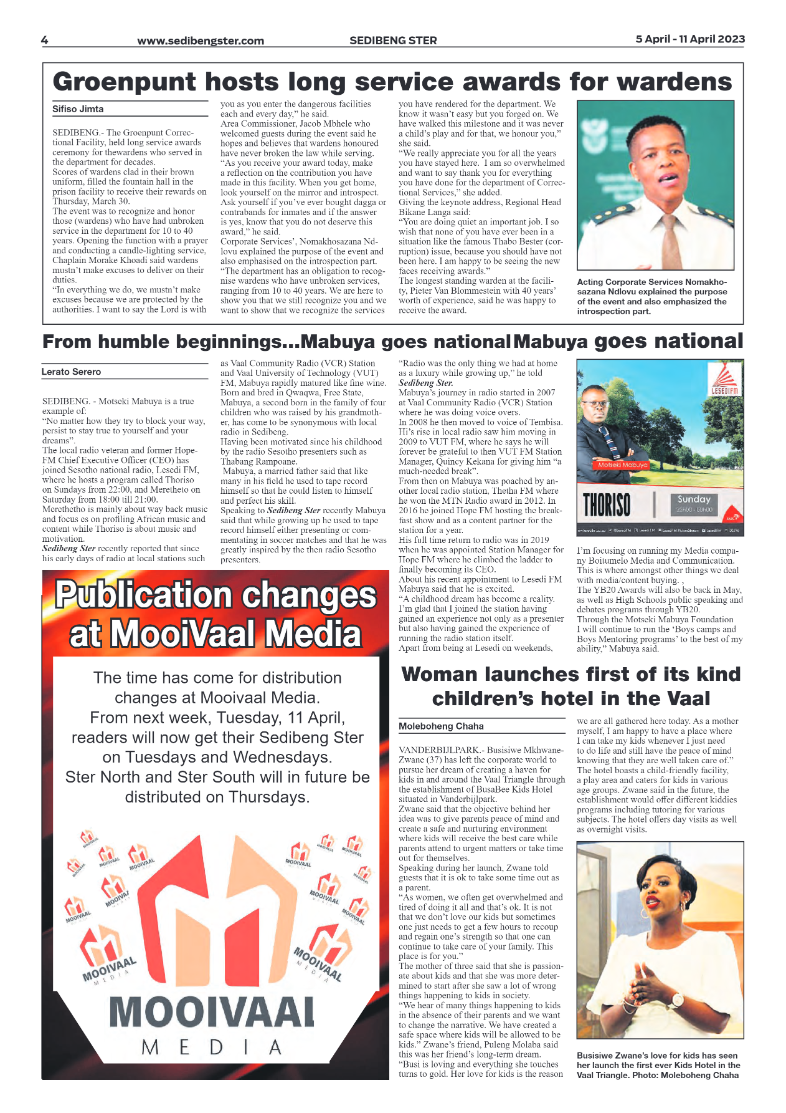Sedibeng ster 5 April – 11 April 2023 page 4