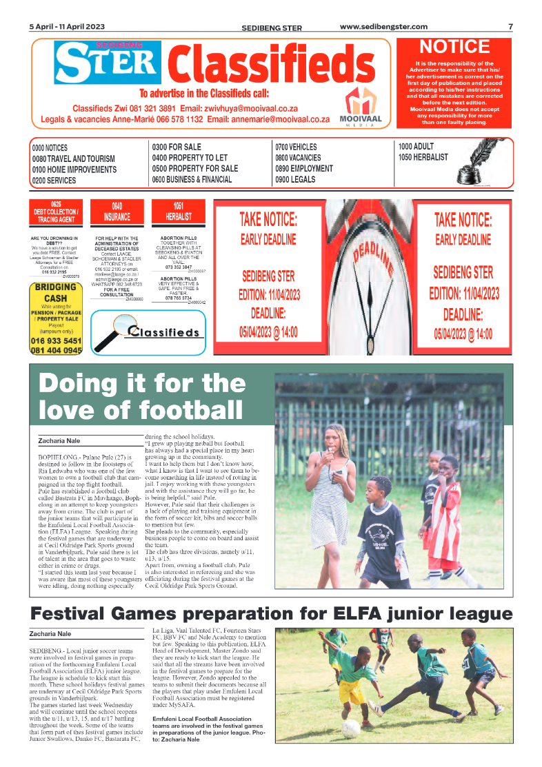 Sedibeng ster 5 April – 11 April 2023 page 7